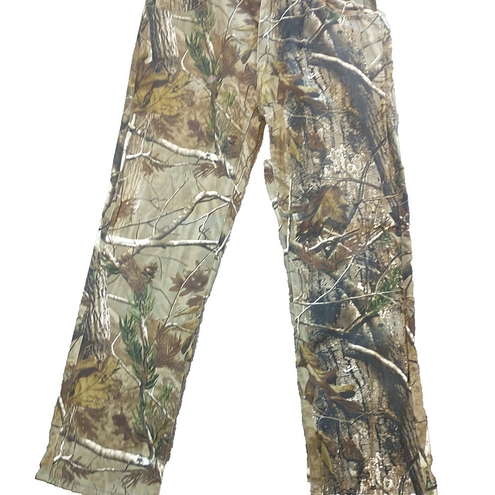 Realtree AP Camo Pants Mens 36x31 Straight Leg Cotton Hunting Trousers S5761-C3